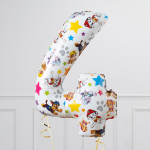 Шар-цифра 5 Щенячий патруль 66 см