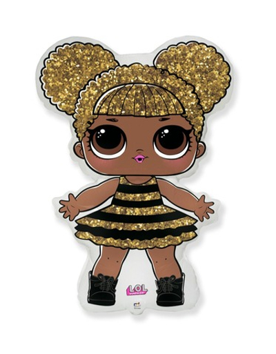 Шар Фигура, Кукла ЛОЛ (LOL), Сияющая Королева, 86 см