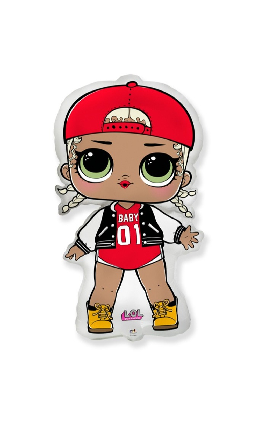 Шар Фигура, Кукла ЛОЛ (LOL), Модная подружка, 84 см