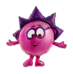 Шар с гелием Смешарики Ежик