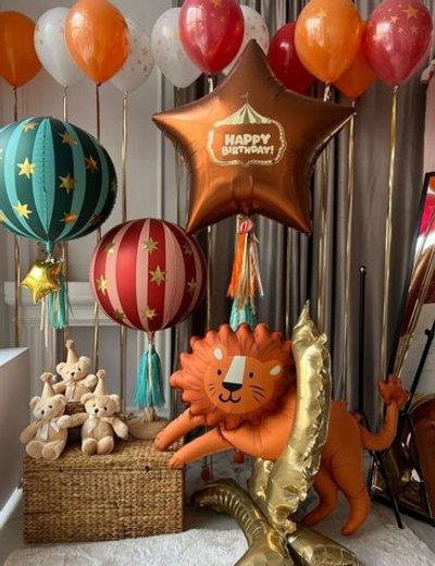 Набор из шаров "Смелый лев"