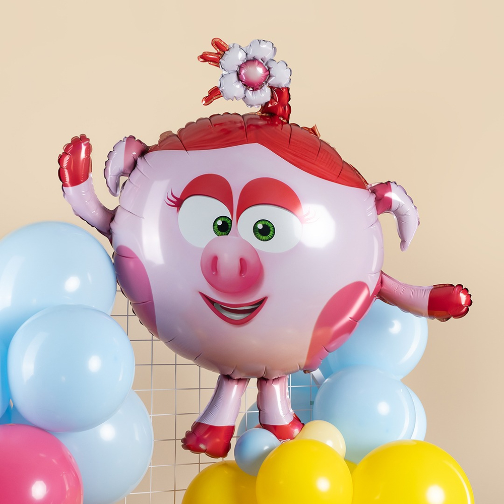 Шар Фигура, Смешарики, Нюша, 104см