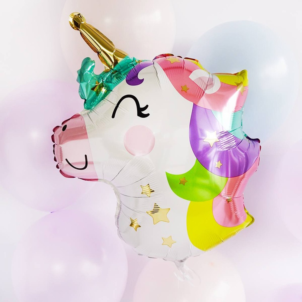 Шар фигура, Единорог Малыш, 56см