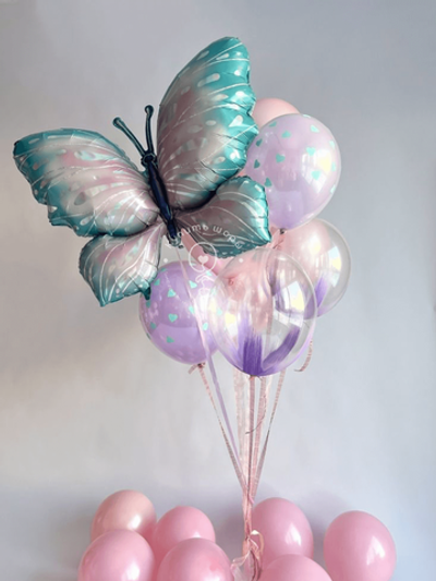 Связка воздушных шаров "Волшебная бабочка"