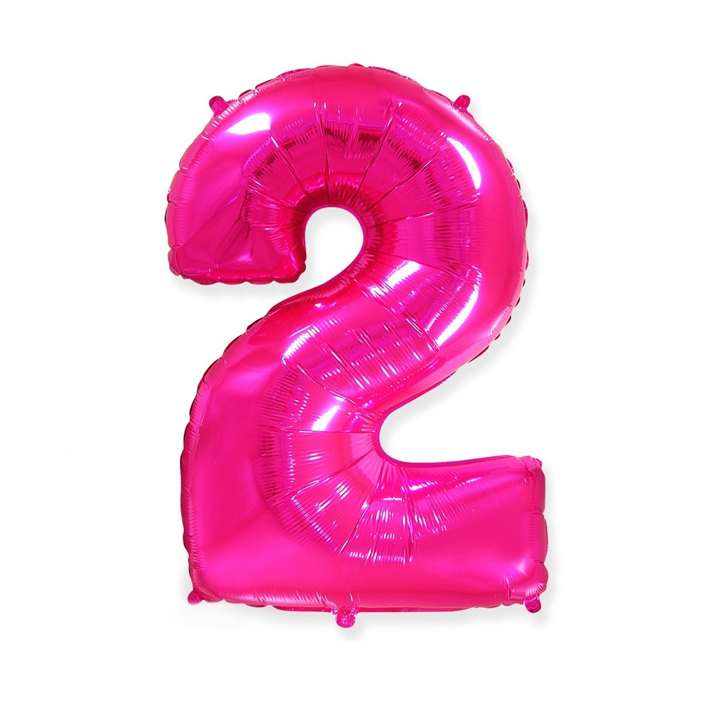 Шар цифра, 2, Фуше 102см