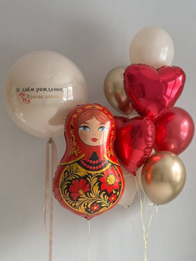 Набор шаров "Матрешка"