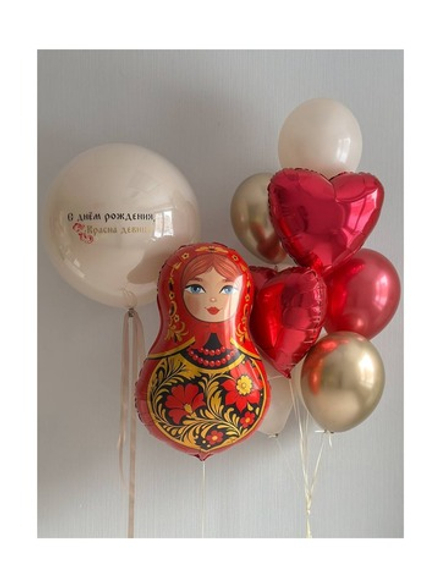 Набор шаров "Матрешка"
