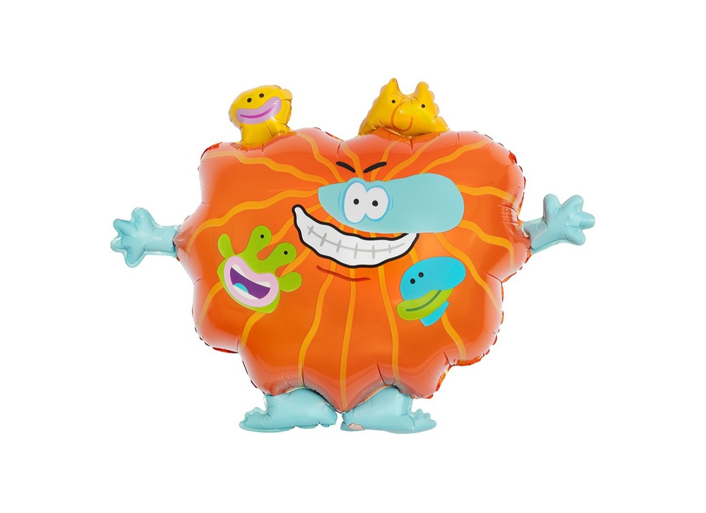 Шар Фигура, Бодо Бородо, Яркие Морфы, 74см