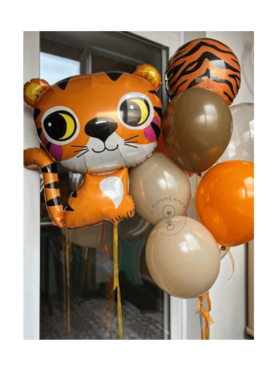 Связка из воздушных шаров "Тигра"