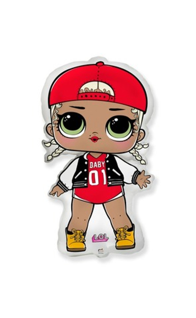 Шар Фигура, Кукла ЛОЛ (LOL), Модная подружка, 84 см