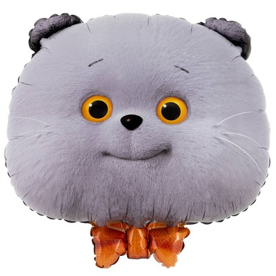 Шар фигура, Кот Басик голова, 56см