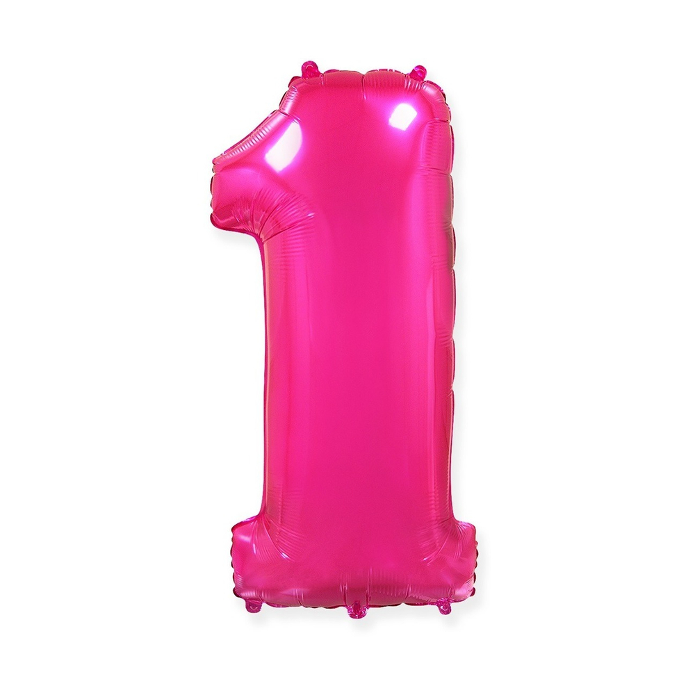 Шар цифра, 1, Фуше 102см