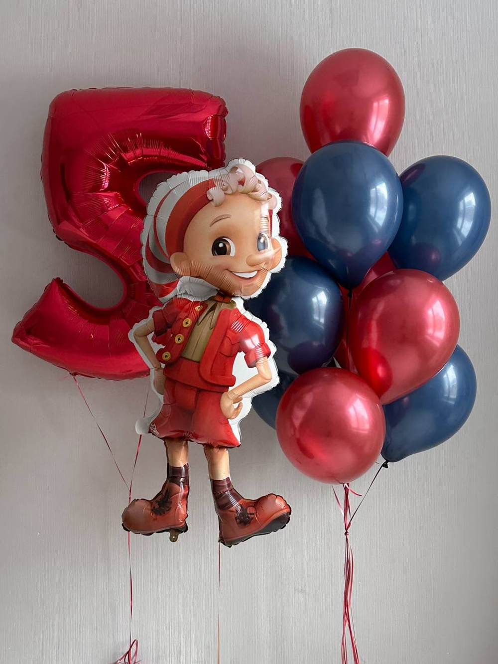 Набор шаров с Буратино