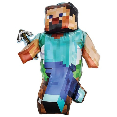 Шар Фигура, Пиксельный герой, 84 см