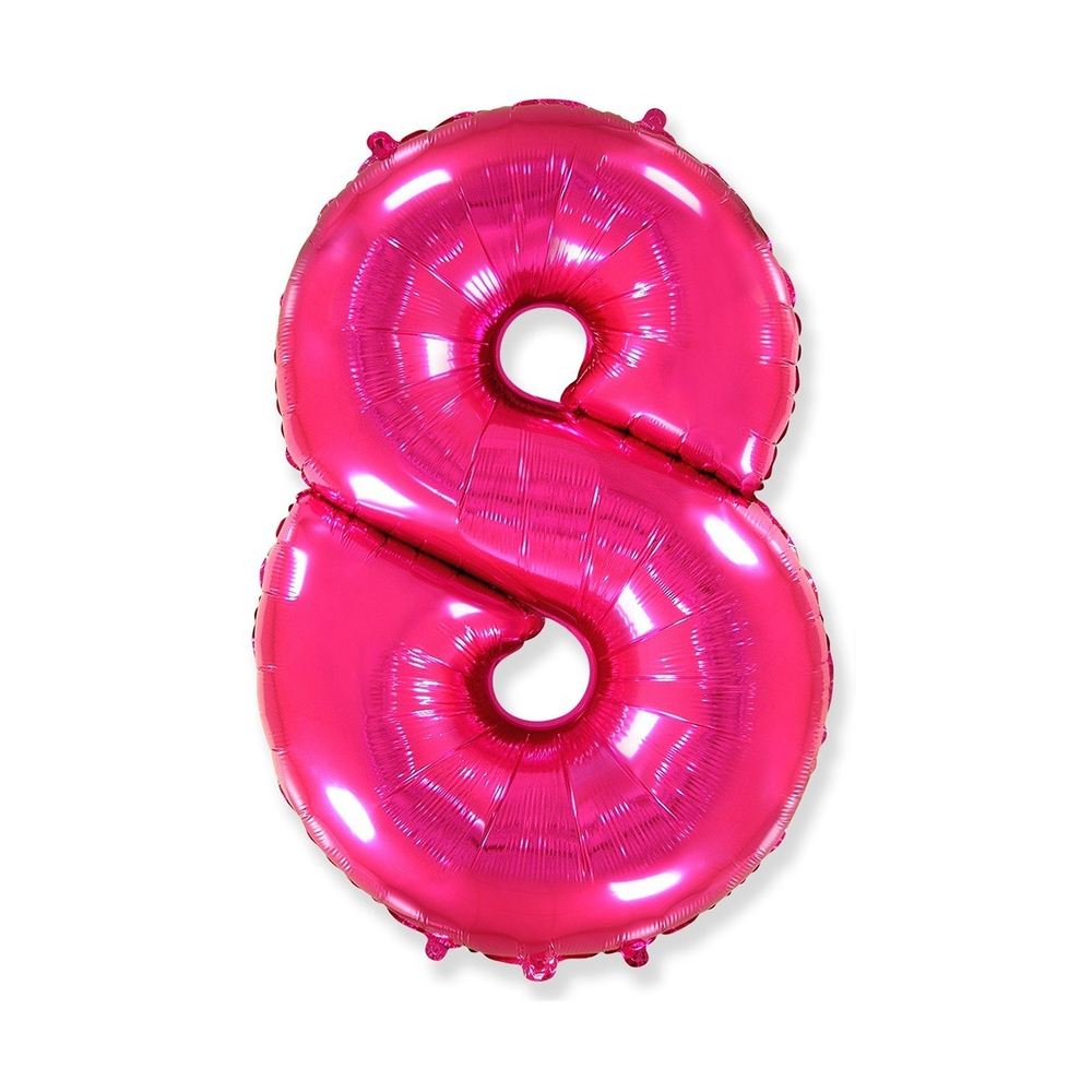 Шар цифра, 8, Фуше 102см