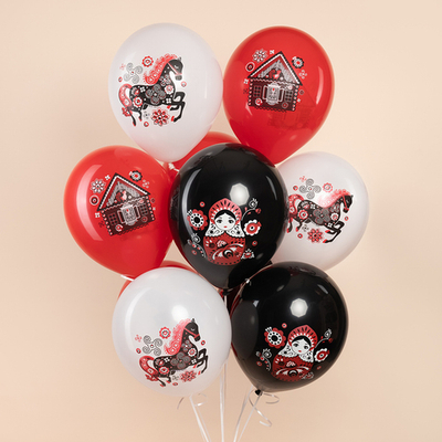 ШарРусские мотивы, Ассорти, пастель, 30 см