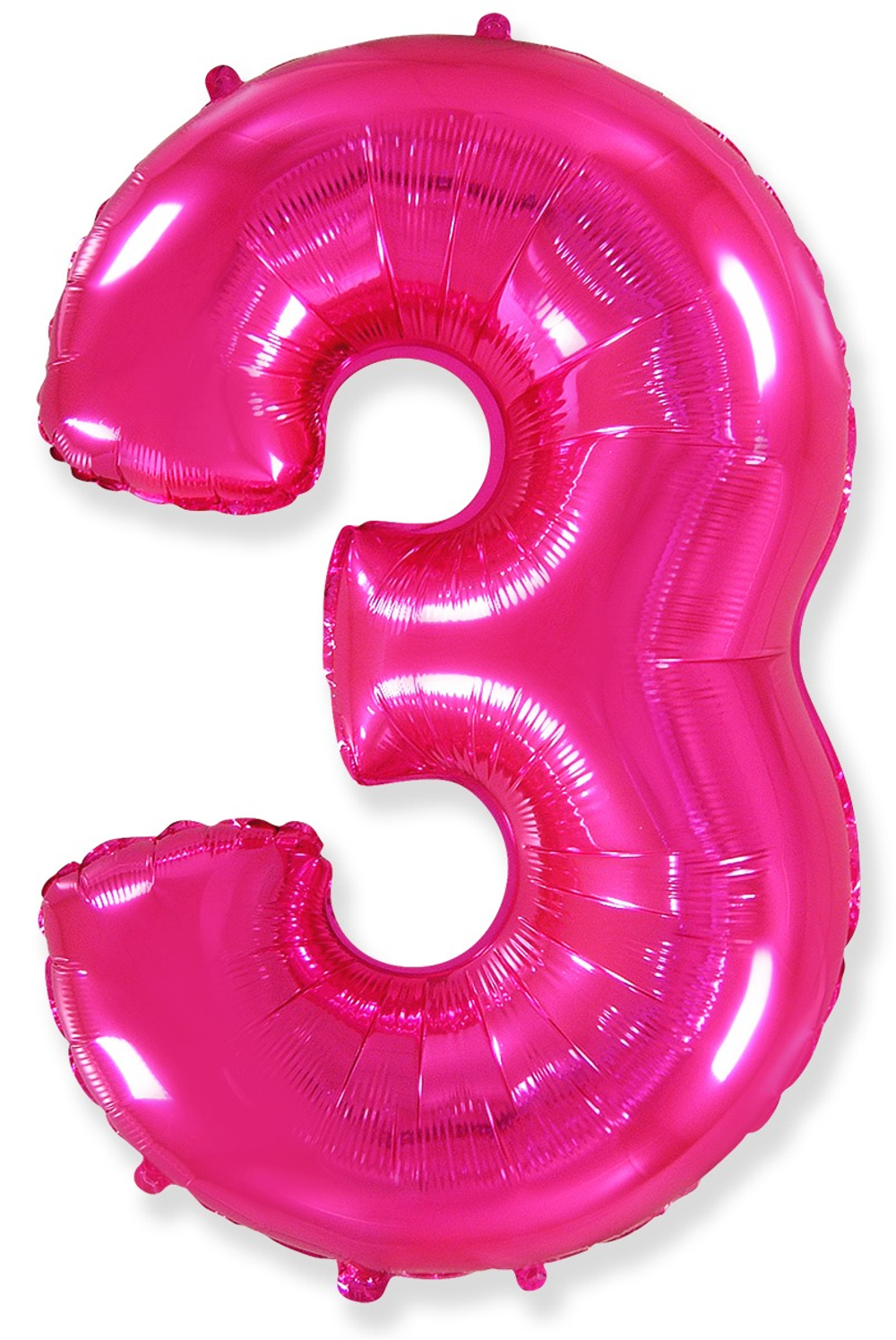 Шар цифра, 3, Фуше 102см