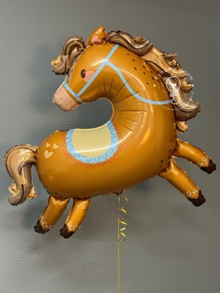 Шары фигура "Лошадка" Италия 110 см