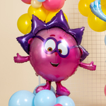 Фольгированный шарик Смешарики, Ежик, Москва